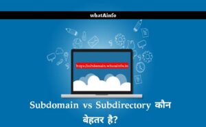 Read more about the article Subdomain vs Subdirectory कौन बेहतर है?